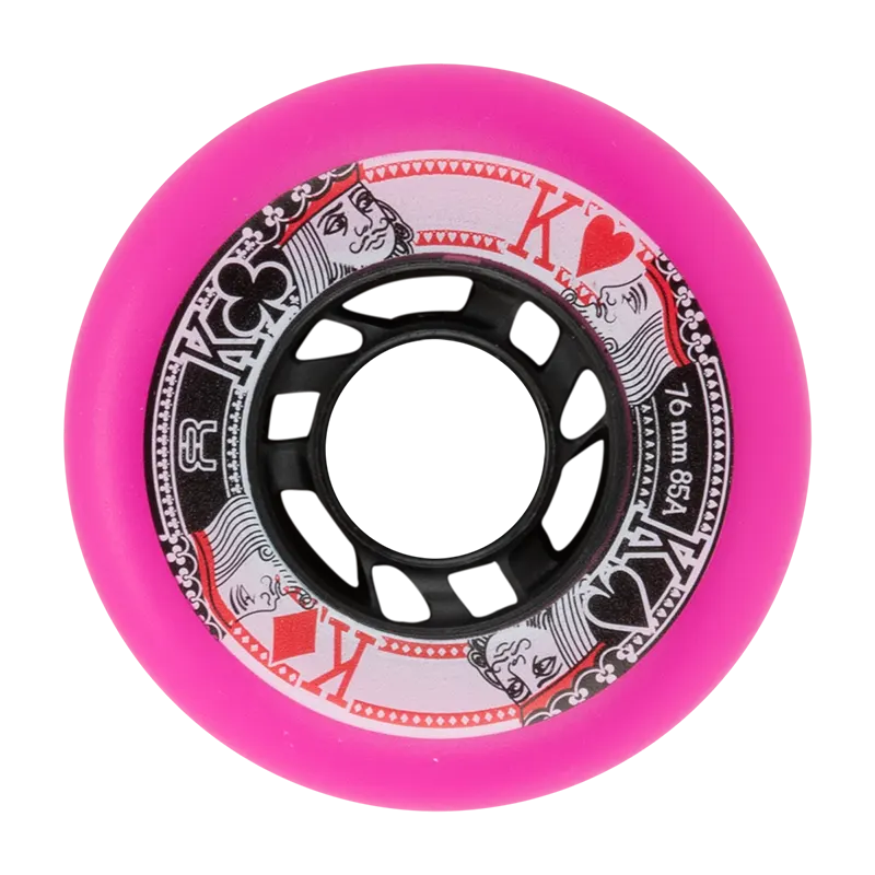 Rulluisuratas Street Kings roosa 76mm