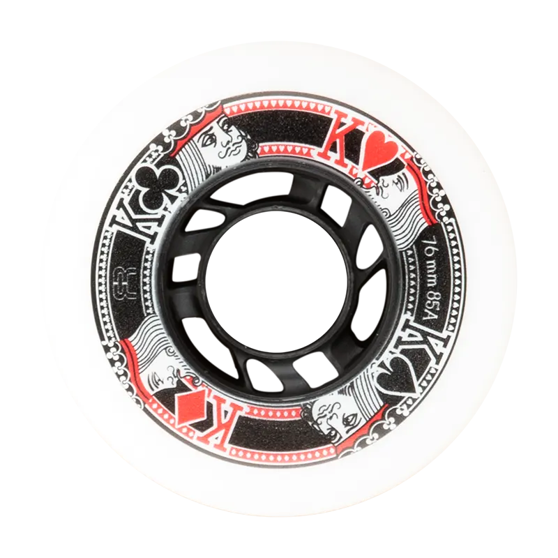 Rulluisuratas Street Kings valge 76mm