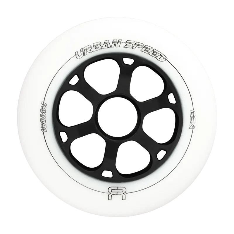 Rulluisuratas Urban Speed valge 100mm