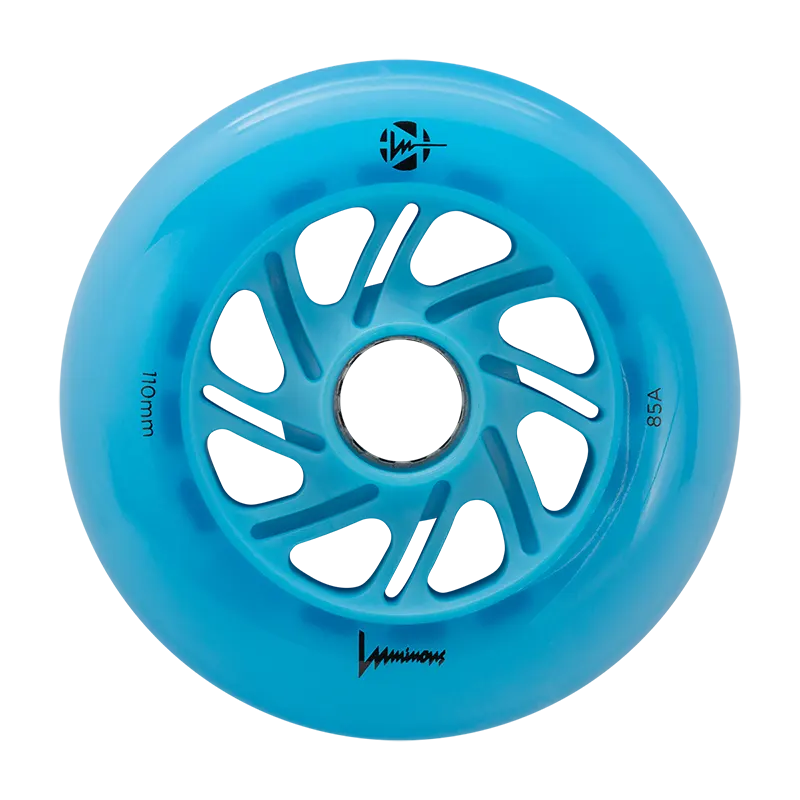 Колеса Luminous GLOW ocean blue 110mm