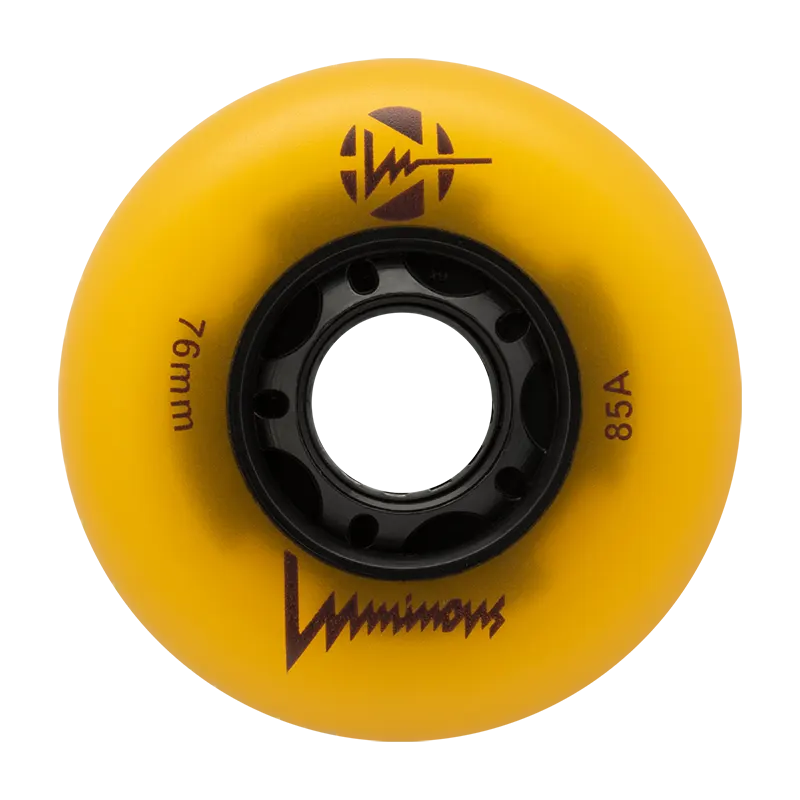 Rulluisuratas Luminous GLOW oranž 76mm